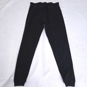 Vintage Bonnie August Black Cotton Blend Joggers‎ Pants Women's Size S USA Made